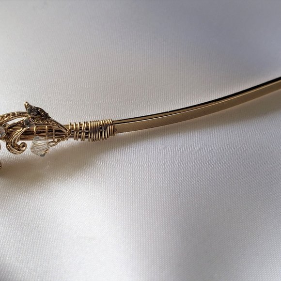 Elegant Crystal Headband/Tiara - Picture 4 of 4